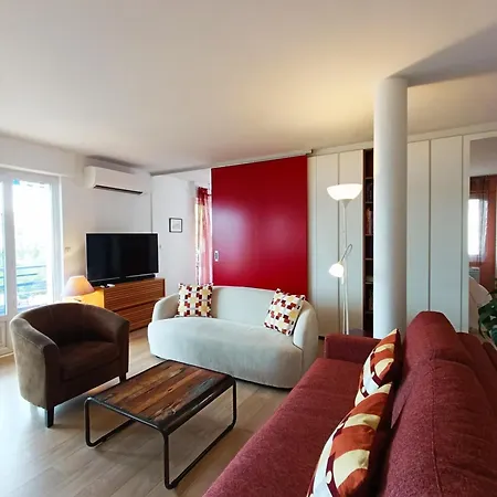 Plages Du Midi, Superbe Vue Mer, Grand Confort, 4 Pers Apartment Cannes
