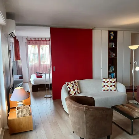 Apartment Plages Du Midi, Superbe Vue Mer, Grand Confort, 4 Pers Cannes
